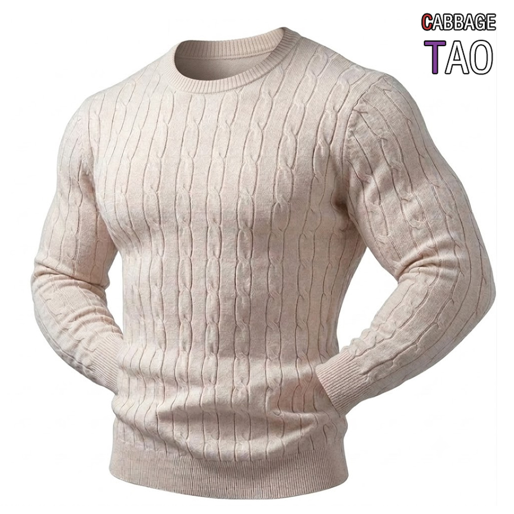 Turtleneck Sweater Men - Neuer Rollkragenpullover für Herren, einfarbig, warm,