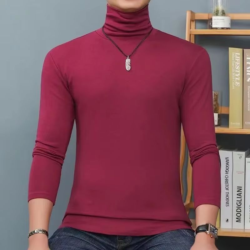 Turtleneck Sweater Men - Winter Herren Rollkragenpullover Casual Thermal Langarm