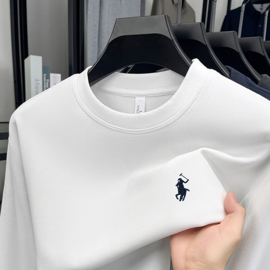 Fashion Mens Shirt - Weiches Baumwoll-Herren-T-Shirt mit langen Ärmeln und