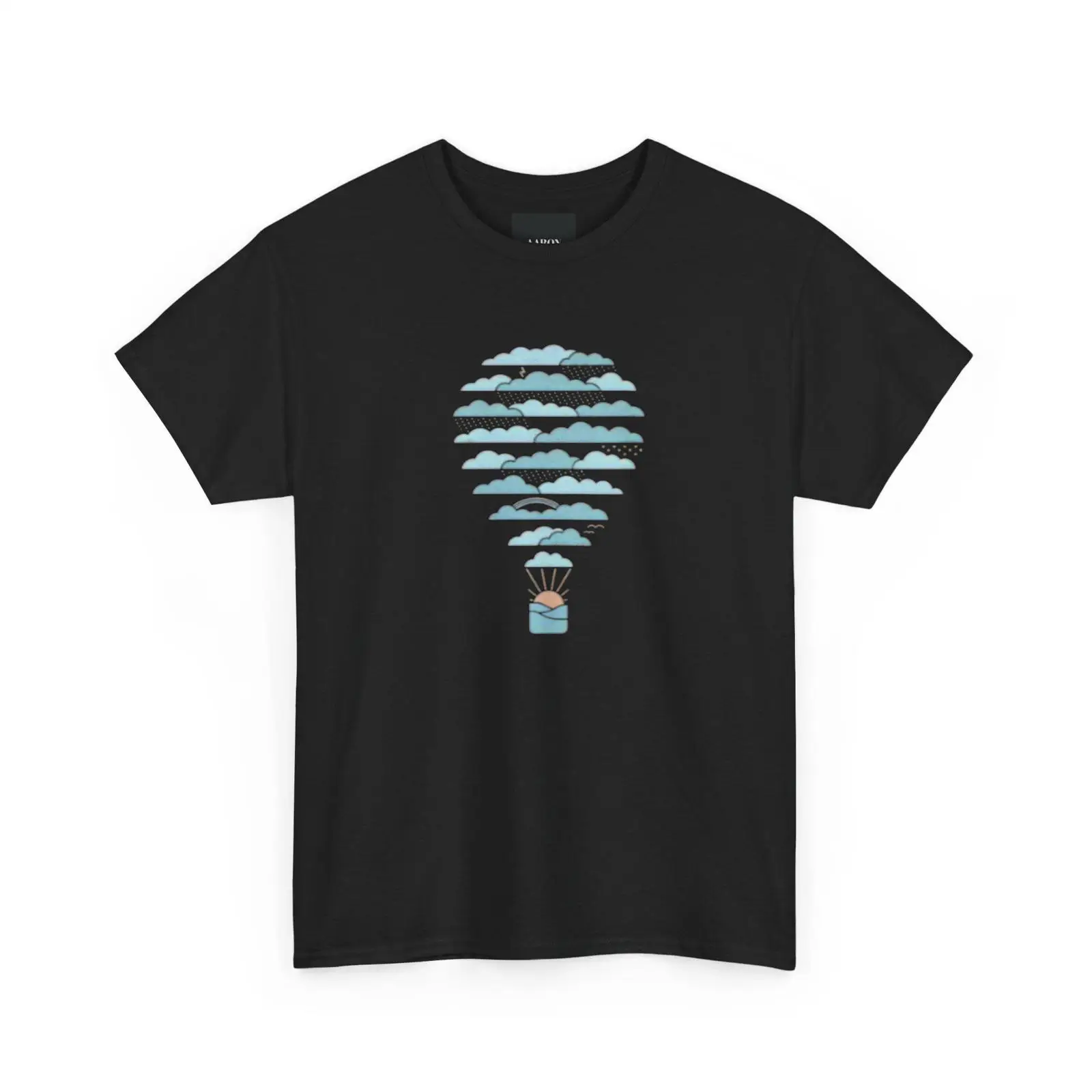 Men'S Fashion For Hot Weather - Wetterballon-T-Shirt, Heißluft, Himmelsforschung, Abenteuer, Kleidung, Reisen,