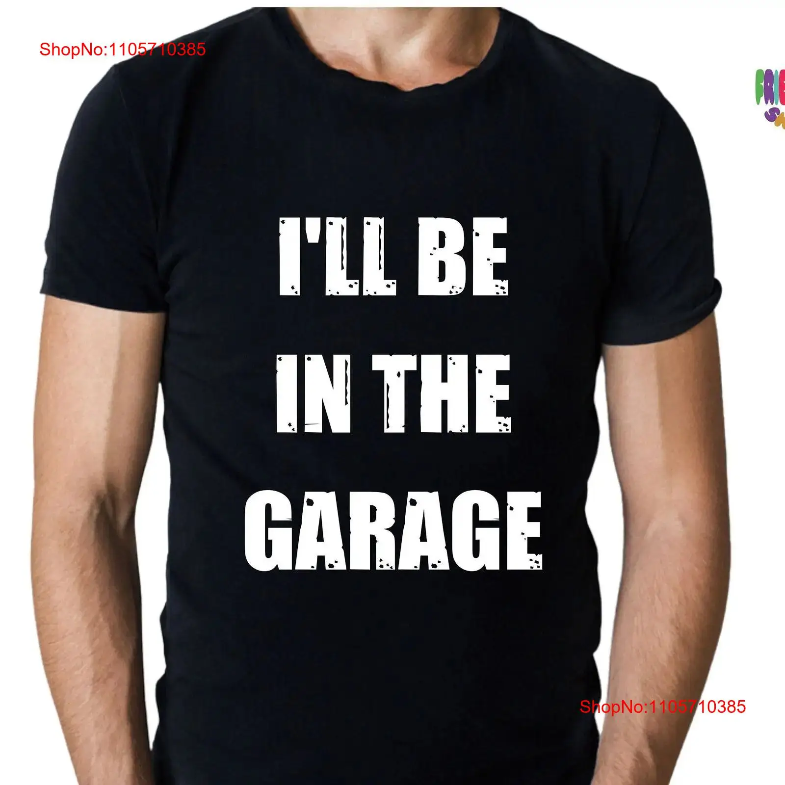 Men'S Fashion Garage - Lustiges T-Shirt für Männer: „Ich bin