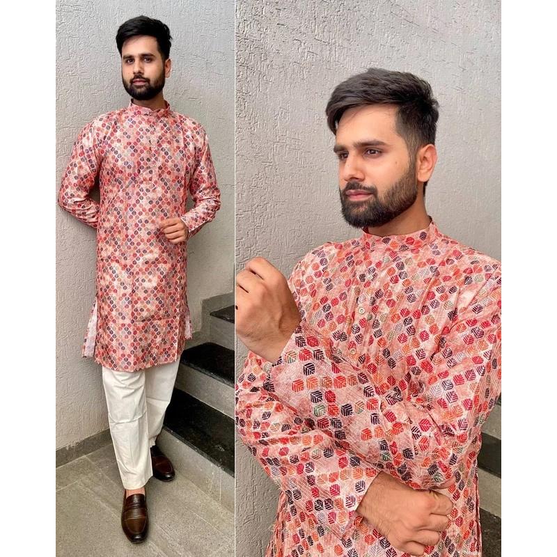 Men'S Fashion Kurta - Luxus Casual Islamischen Arabisch Abaya Robe