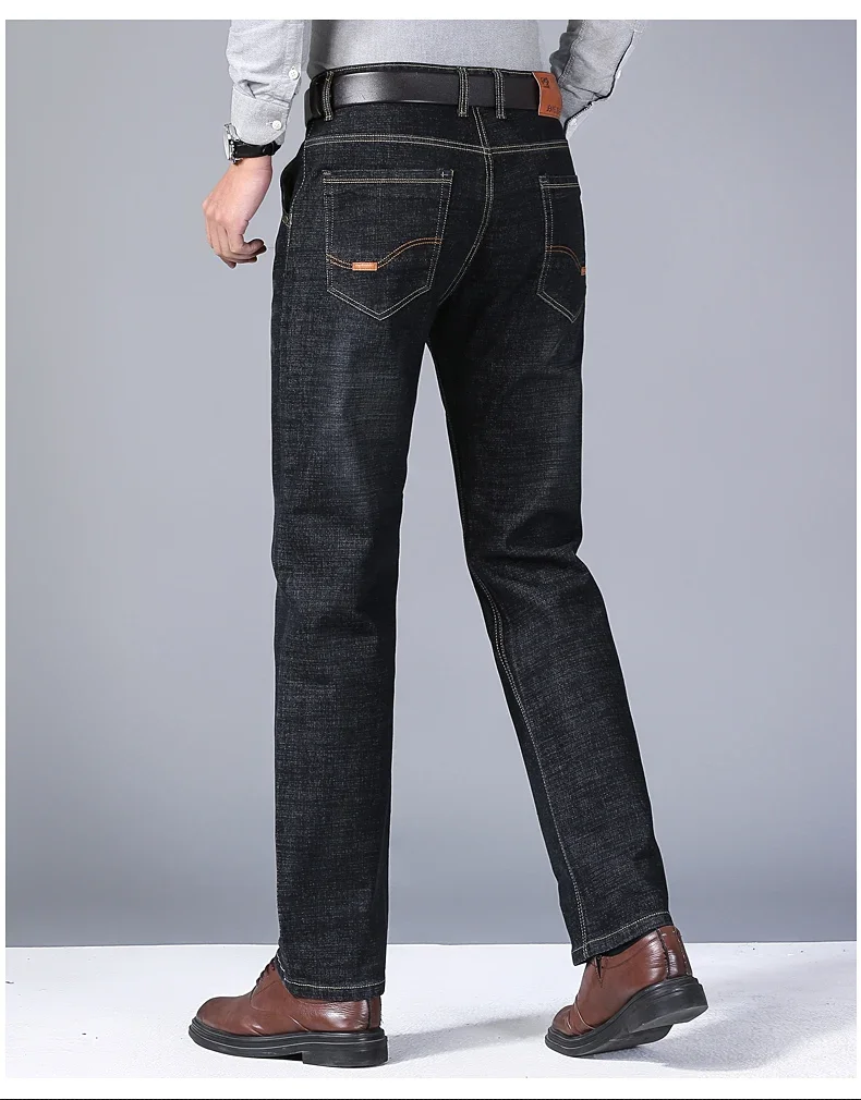 Men'S Fashion Nova Jeans - Wthinlee Neue Business Herren Jeans Fleece