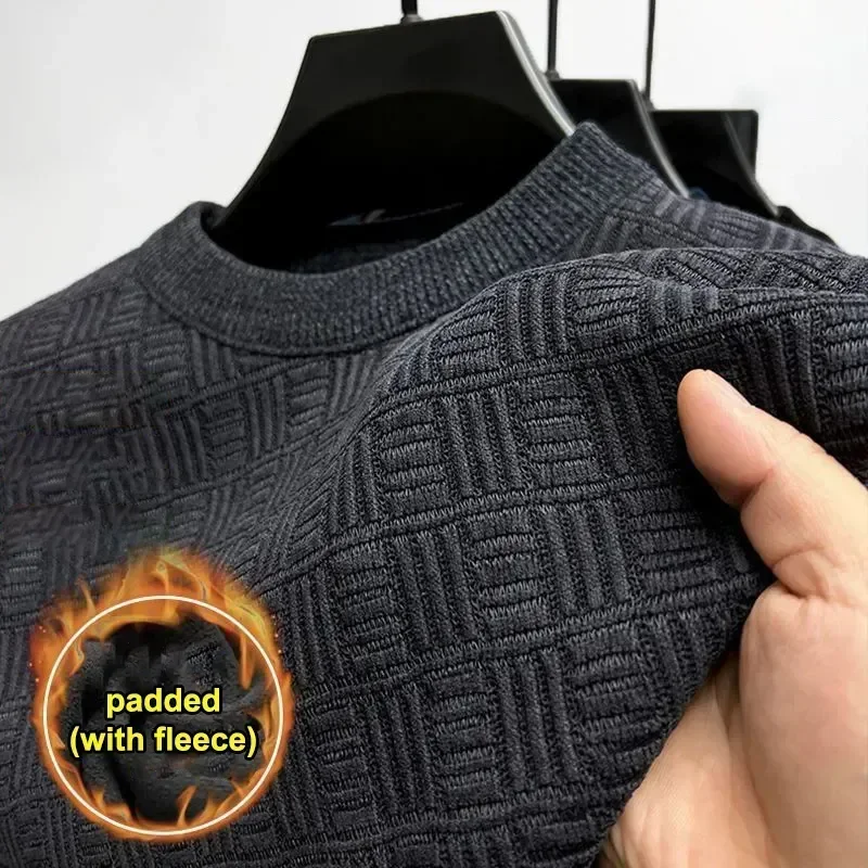 Turtleneck Sweater Men - Herren-Pullover aus 100 % reinem Nerz-Kaschmir,