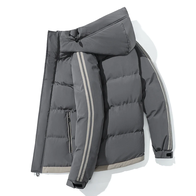 Fashion Men Vogue - Mode Vogue Mit Kapuze Unten Jacke