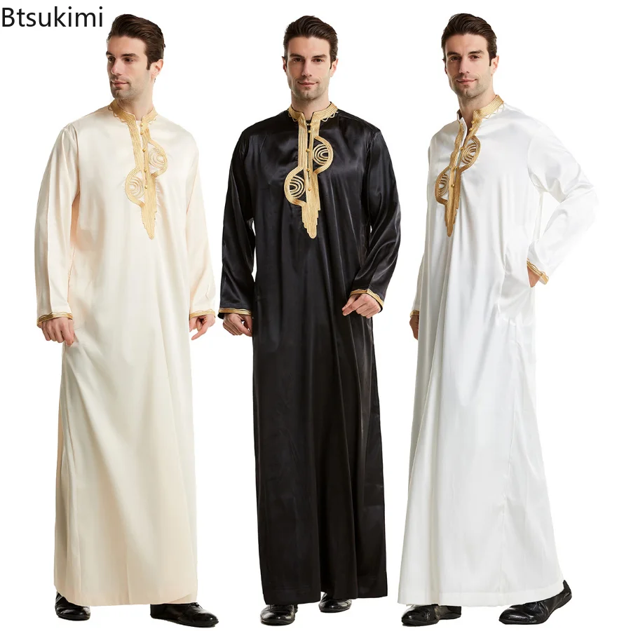 Men'S Fashion Kurta - Muslimische Männer Kleidung Kaftan Roben Lange