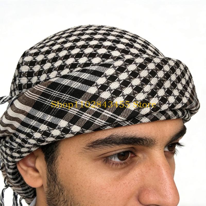 Men'S Fashion For Hot Weather - 49MC Stilvolle Kopfbedeckung nahöstlichen Stil, Polyesterstoff,