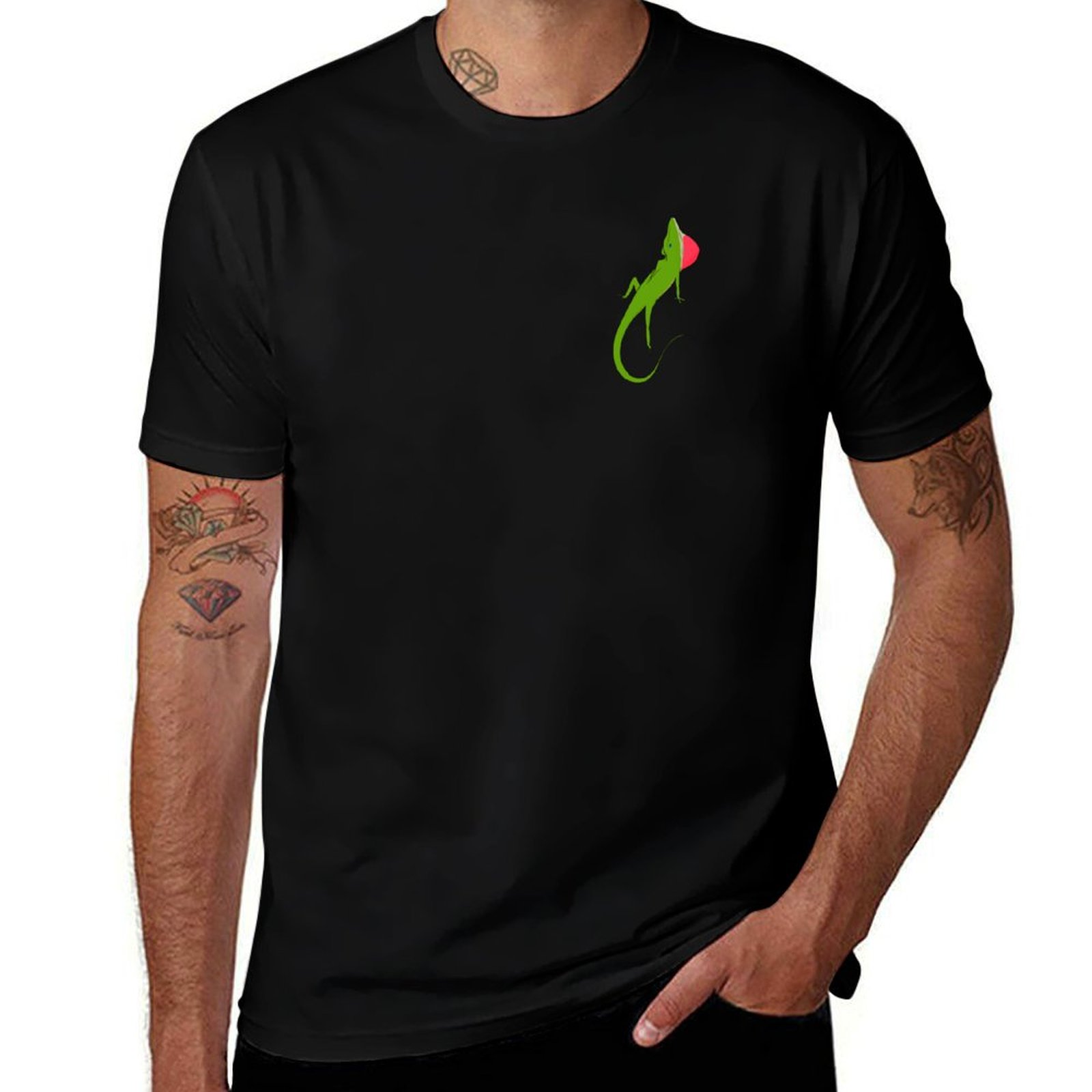 Fashion Men Vogue - PRINT - Voguing carolinensis T-Shirt mit