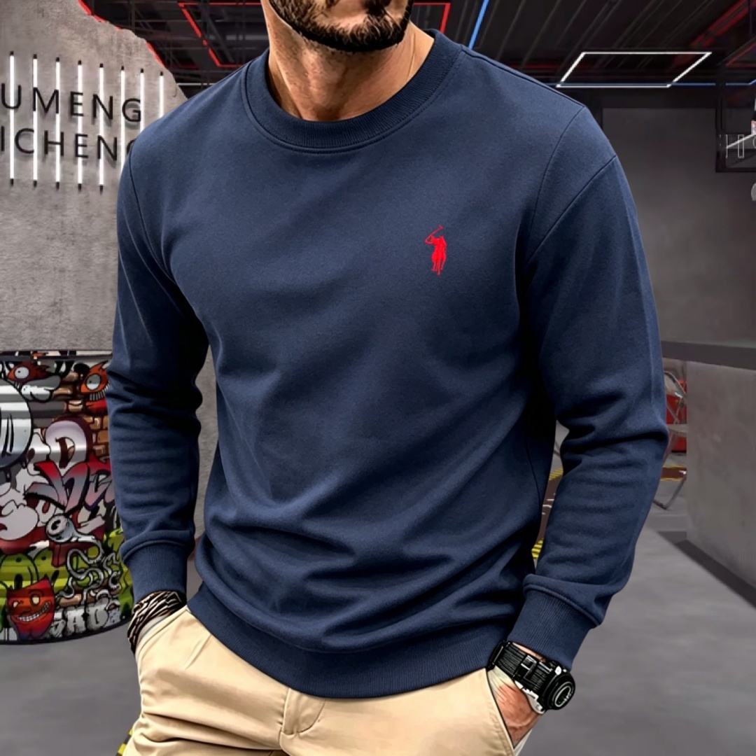 Fashion Mens Shirt - Weiches Baumwoll-Herren-T-Shirt mit langen Ärmeln und
