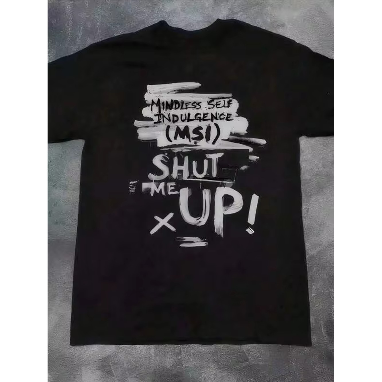 Graphic Tee Oversized - T-Shirt mit Aufdruck, grafische Baumwoll-T-Shirts in