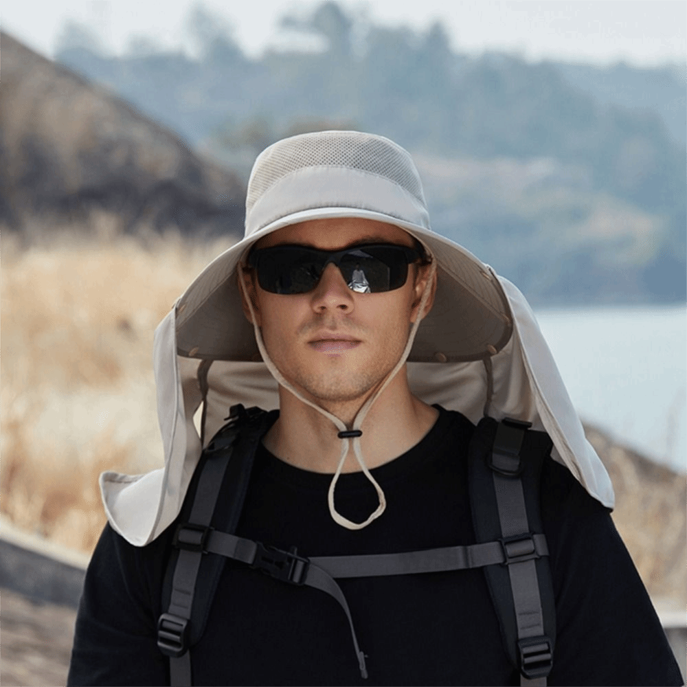 Mens Fashion Caps - Modischer Stoff-Sonnenhut für Herren mit großer