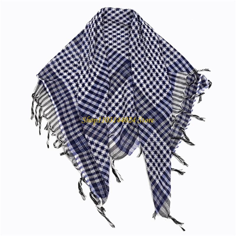 Men'S Fashion For Hot Weather - N5KE Weicher karierter Arafat-Schal. Bequemes Unisex-Design,
