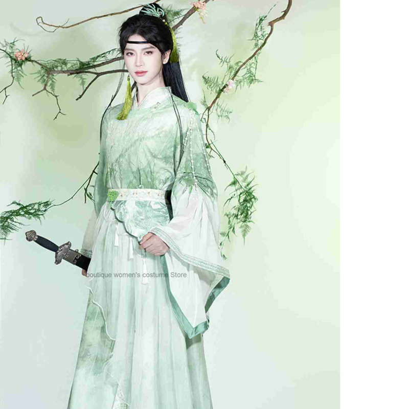 Mens Fashion Dress - Herrenmode Hanfu-Kleidung: Fu Yun Huayue Shifeng's