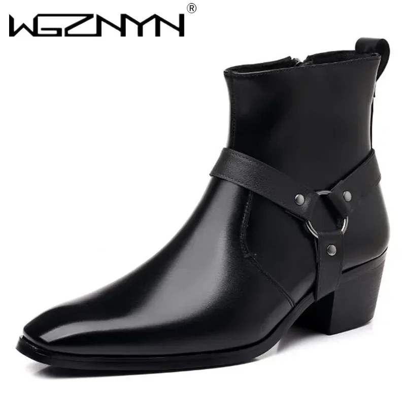 Mens Fashion Dress - 2026 Herrenmode Designer Chelsea Stiefel Luxus