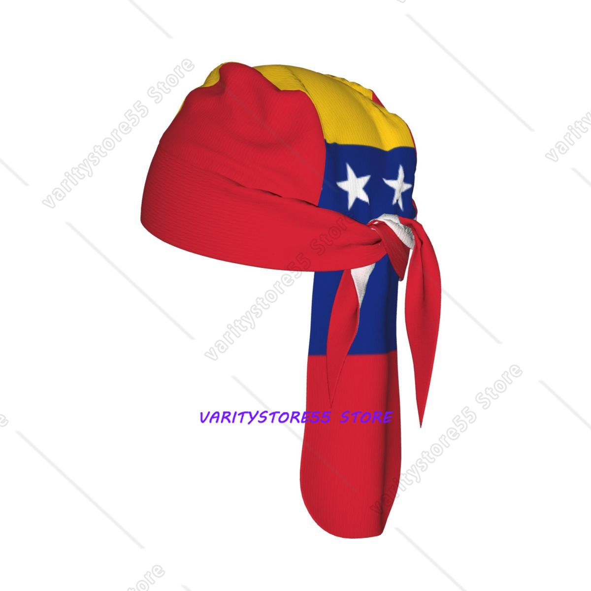 Mens Fashion Caps - Fahrrad-Stirnband-Mütze mit Venezuela-Flagge, Schnelltrocknender Sonnenschutz-Hut, Kopftuch