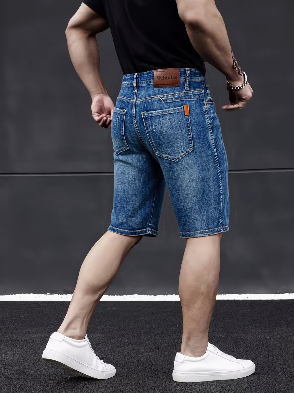 Men Fashion Jeans - Wthinlee Neue Business-Herrenjeans, lässig, gerade geschnitten,
