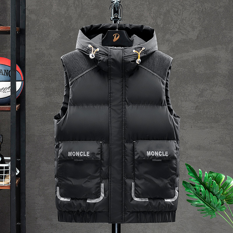 Autumn Winter Men Vest Jacket  – Fashion Men Vogue Bewertung und Preis