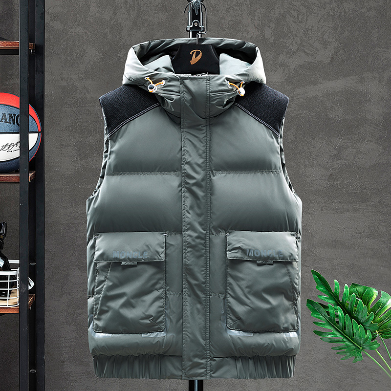 Autumn Winter Men Vest Jacket  – Fashion Men Vogue Bewertung und Preis