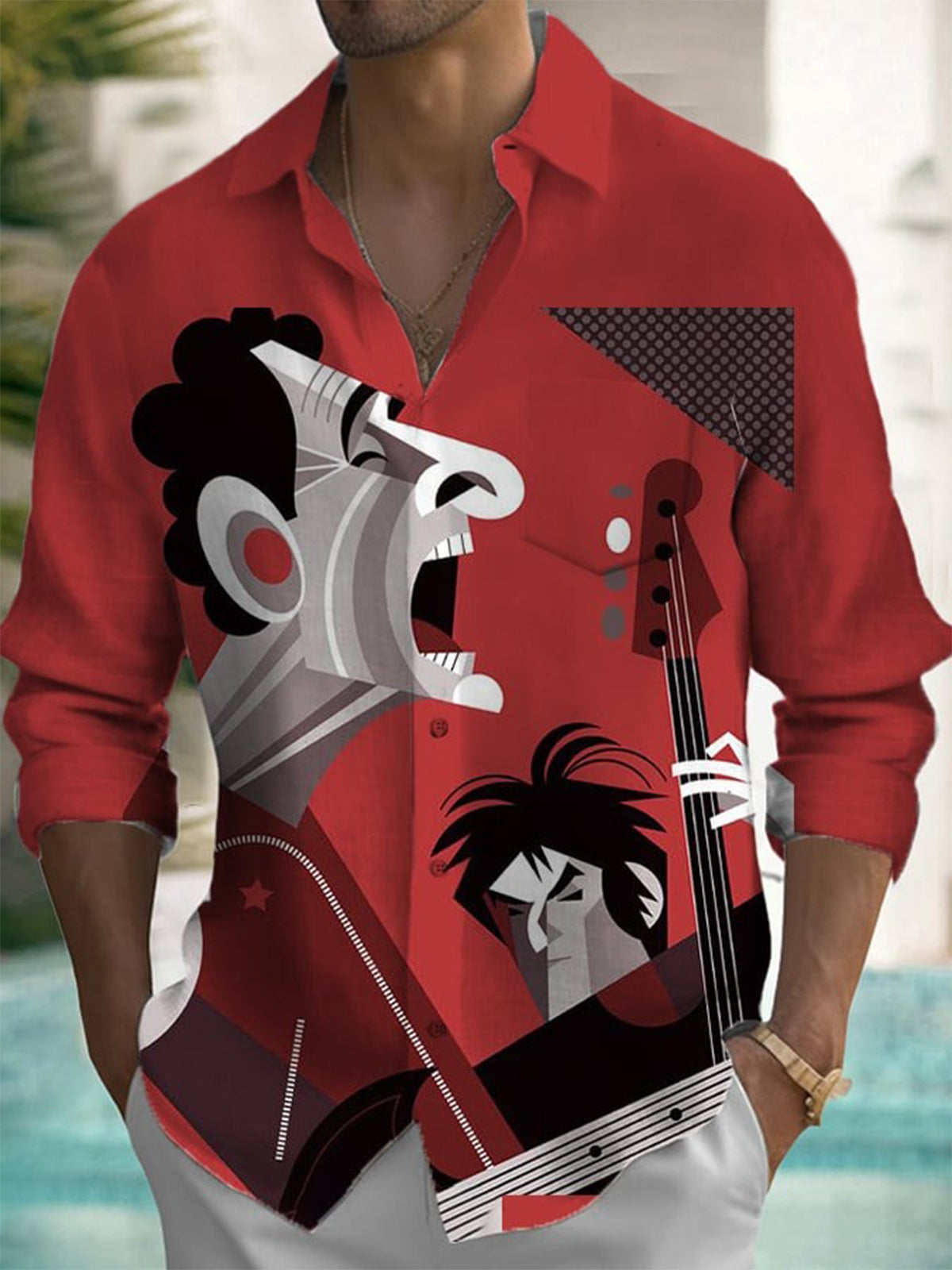 Herren-Freizeithemd mit Knöpfe – Fashion Mens Shirt Bewertung und Preis