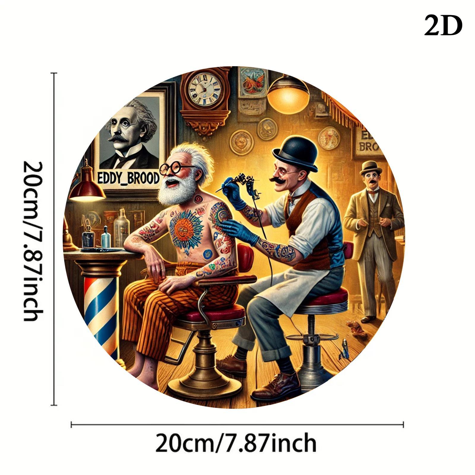 Vintage Tattoo Barber Shop Ill – Men'S Fashion Garage Bewertung und Preis