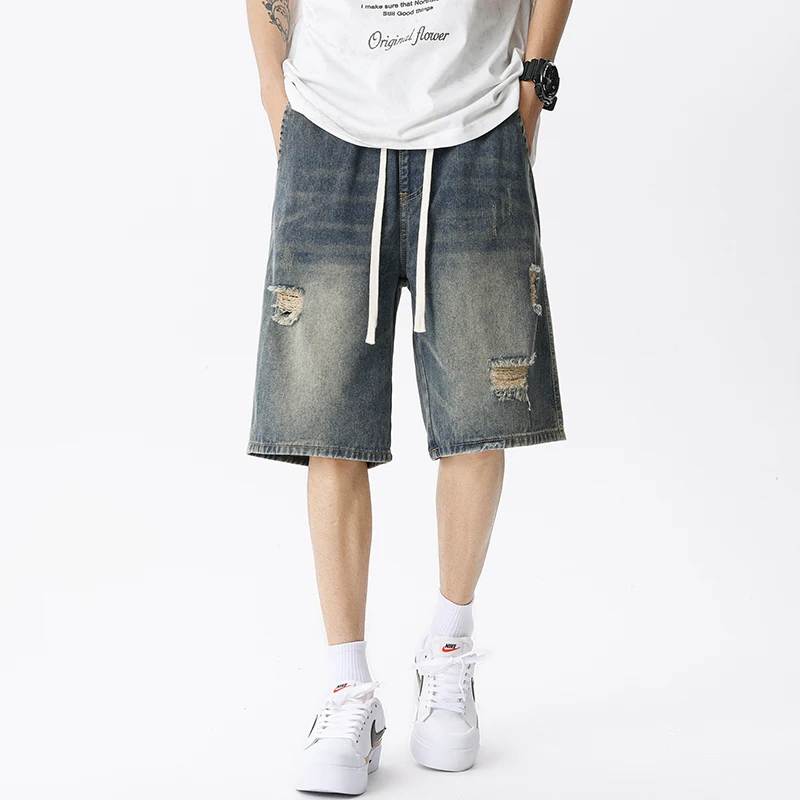 Sommer Dünne Denim Shorts männ – Men Fashion Jeans Bewertung und Preis