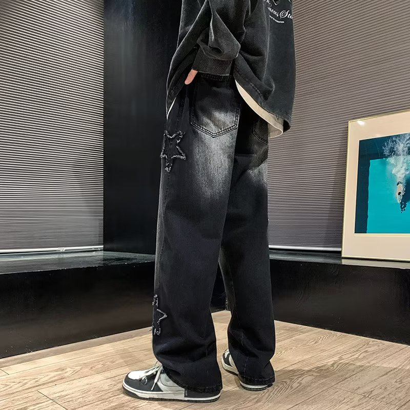 Neue Herren Star bestickte Mod – Men'S Fashion Nova Jeans Bewertung und Preis