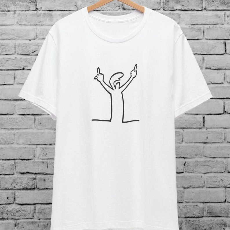 Angry La Linea Unisex T-Shirt  – Men'S Fashion From The 80S Bewertung und Preis