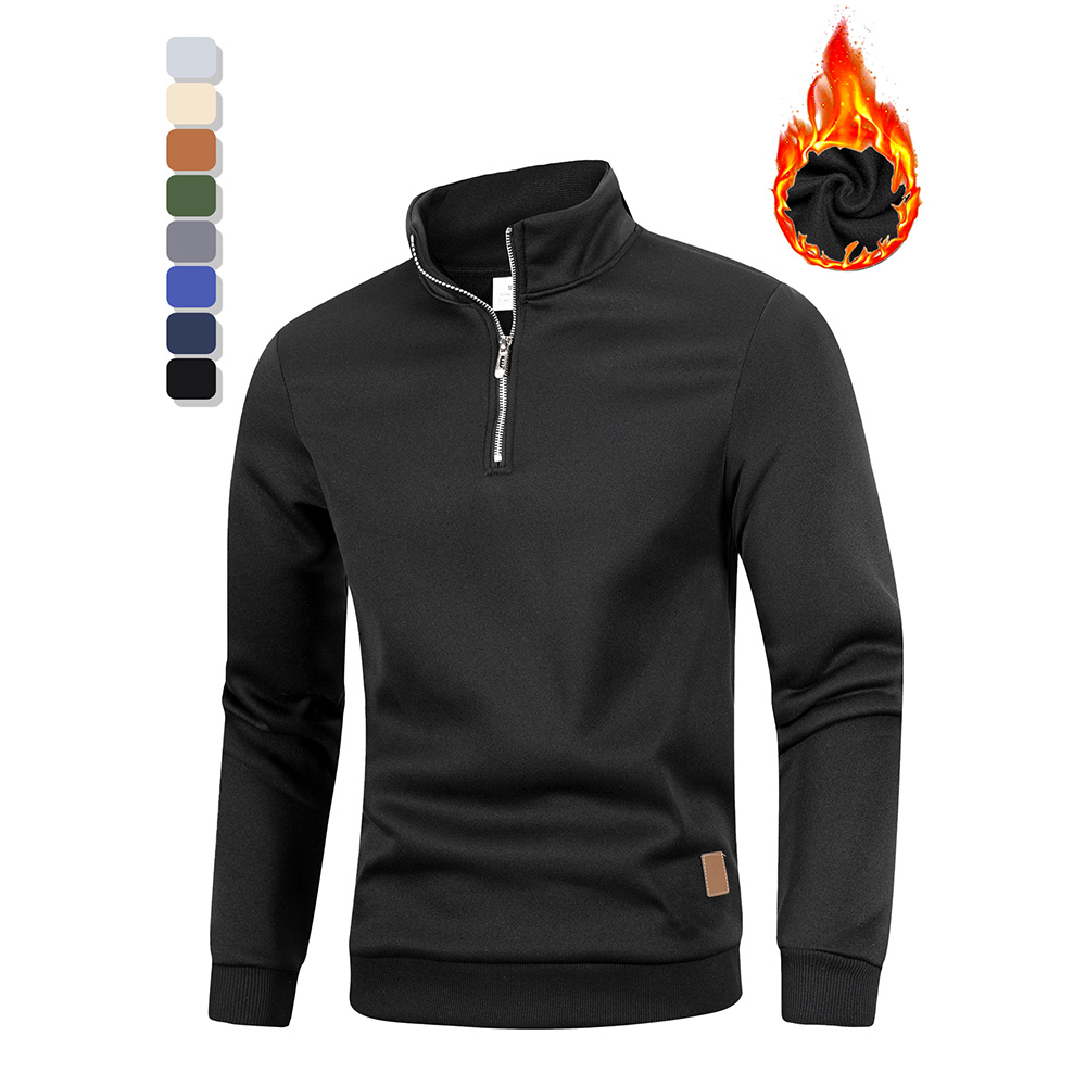 Herbst männer Halb Zipper Steh – Turtleneck Sweater Men Bewertung und Preis