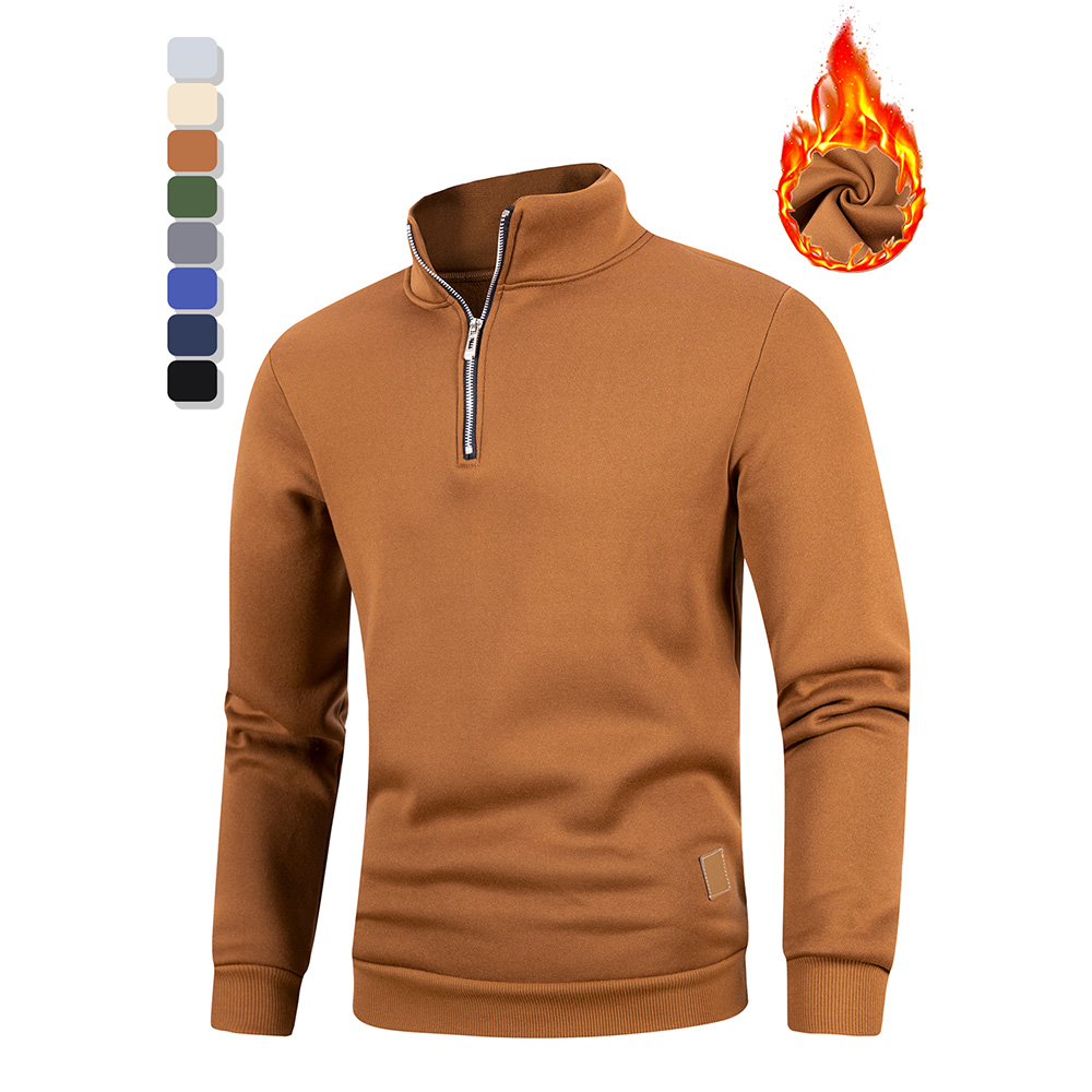 Herbst männer Halb Zipper Steh – Turtleneck Sweater Men Bewertung und Preis