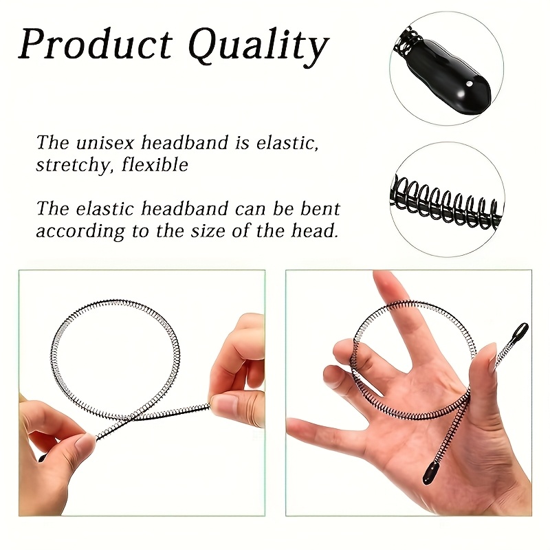 6 Stück Modische Schwarze Meta – Men Fashion Hair Style Bewertung und Preis