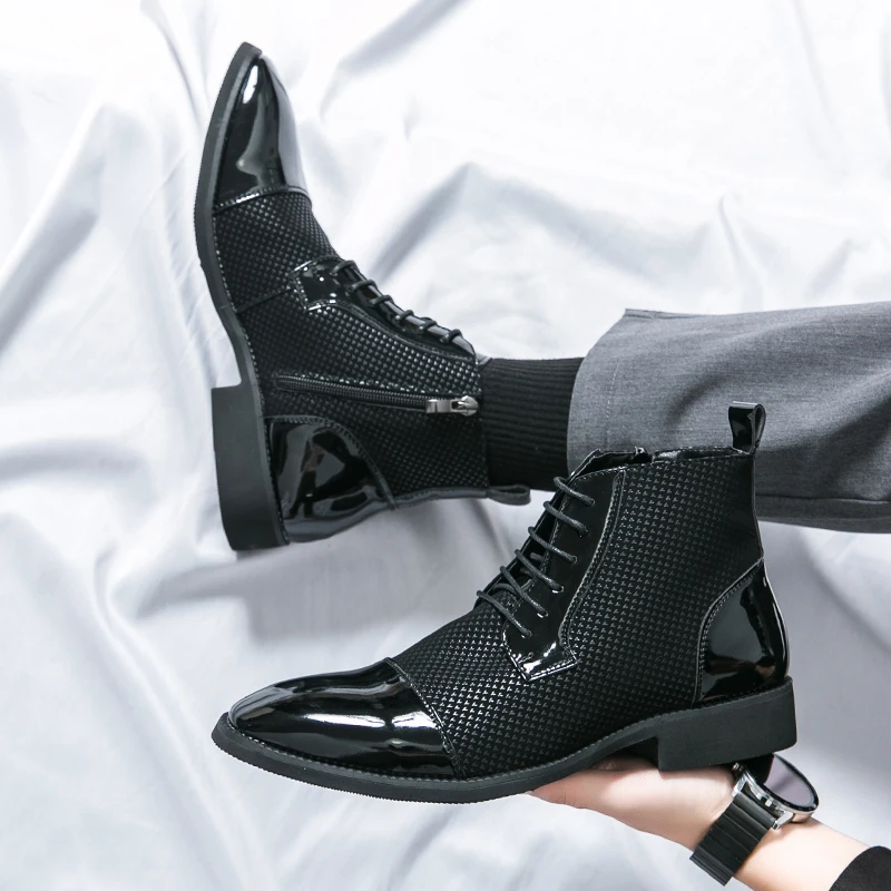 Hochwertige Herrenstiefel, mod – Mens Fashion Dress Bewertung und Preis