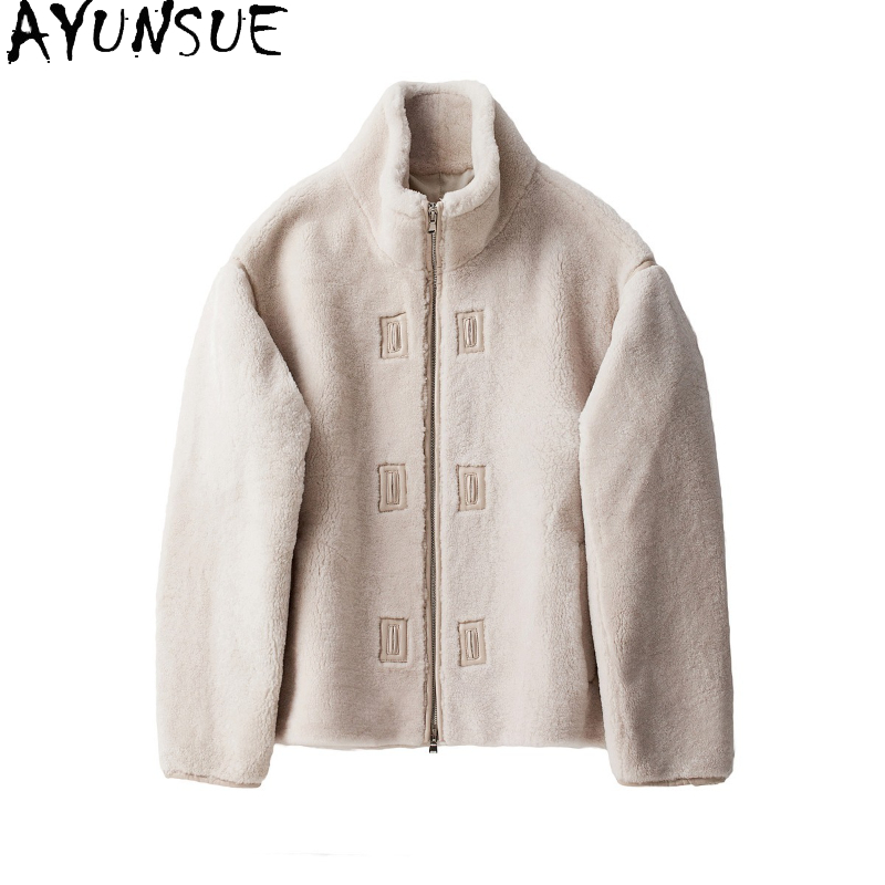 AYUNSUE Natürliche Merino Scha – Men'S Fashion Zipper Jacket Bewertung und Preis