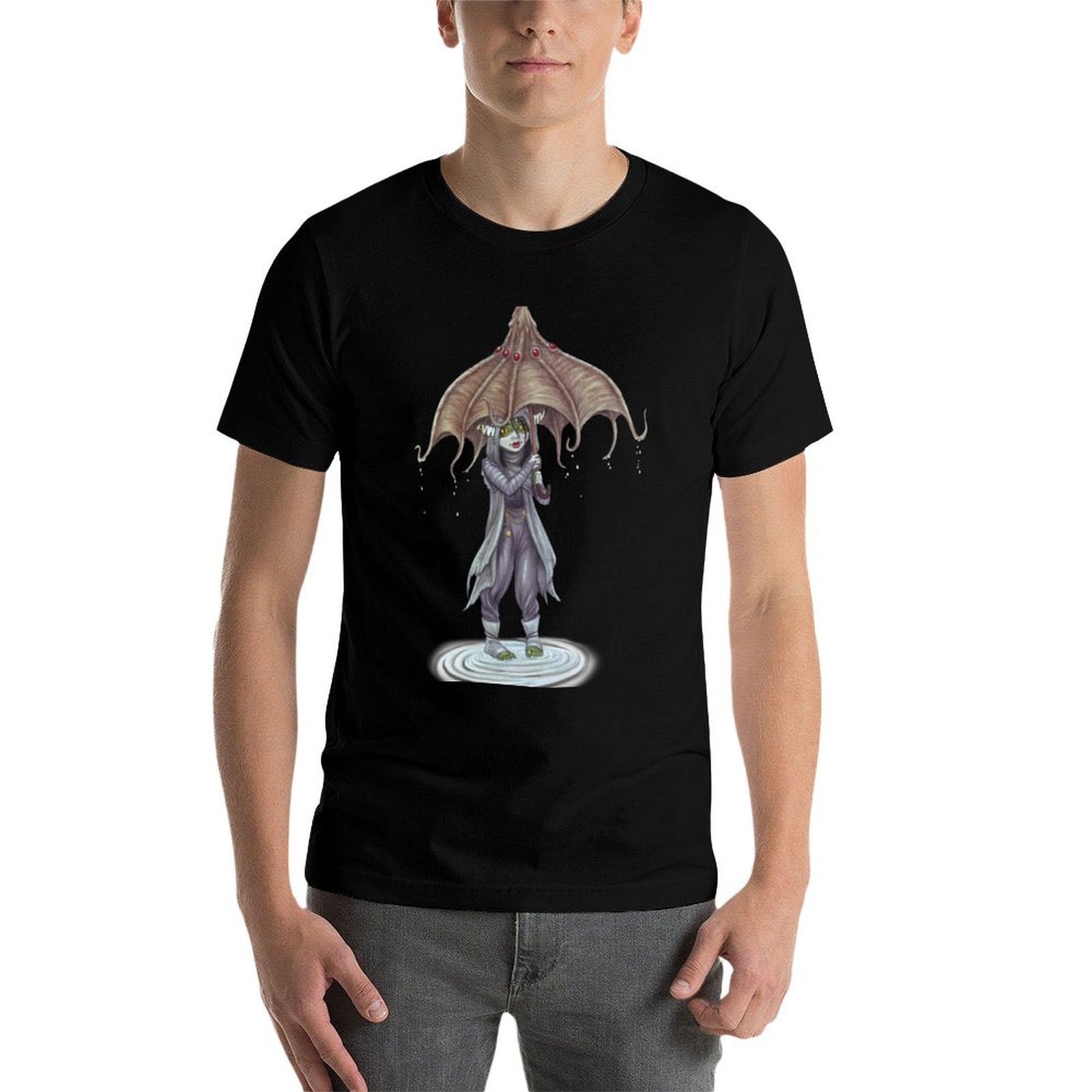Nott n Umbrella T-Shirt Lässig – Men'S Fashion Umbrella Bewertung und Preis