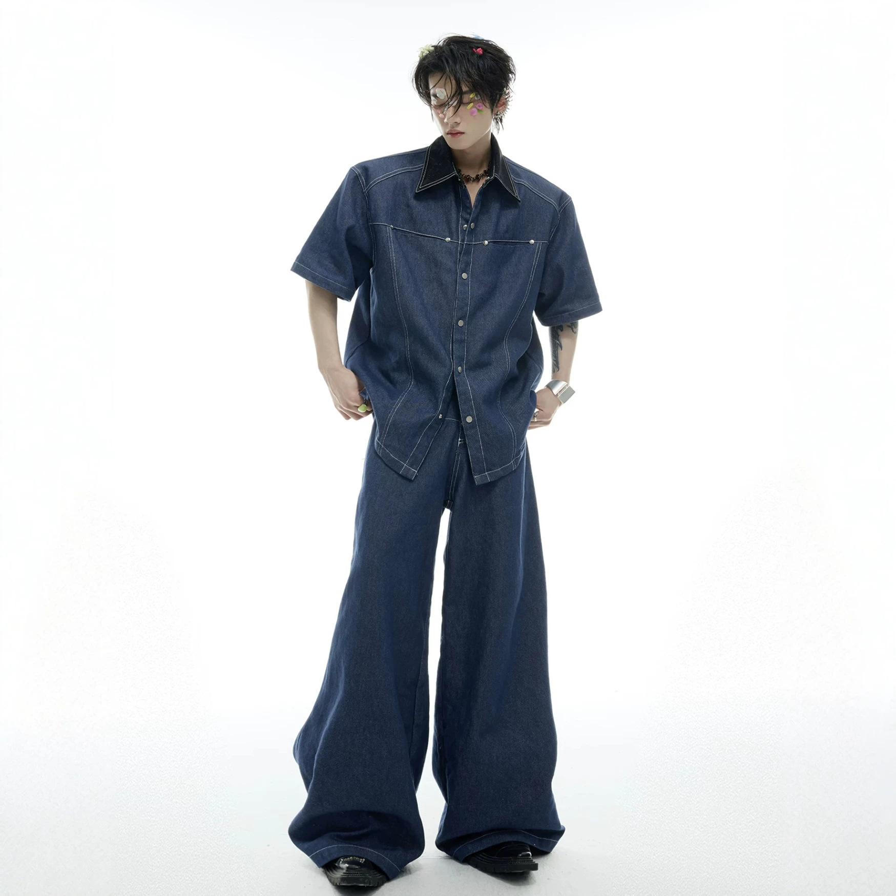 Sommer Herren Denim-Set Amerik – Men Fashion Jeans Bewertung und Preis
