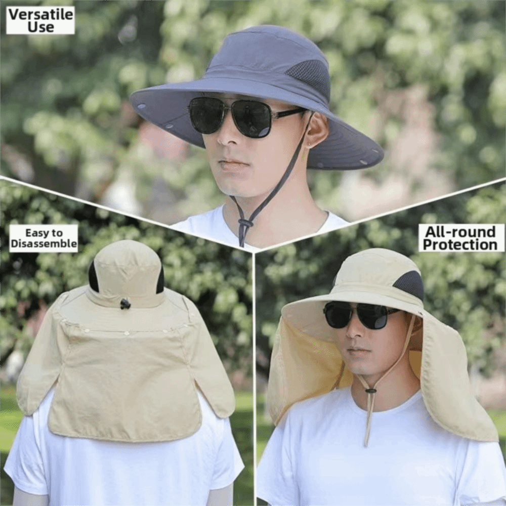Modischer Stoff-Sonnenhut für  – Mens Fashion Caps Bewertung und Preis