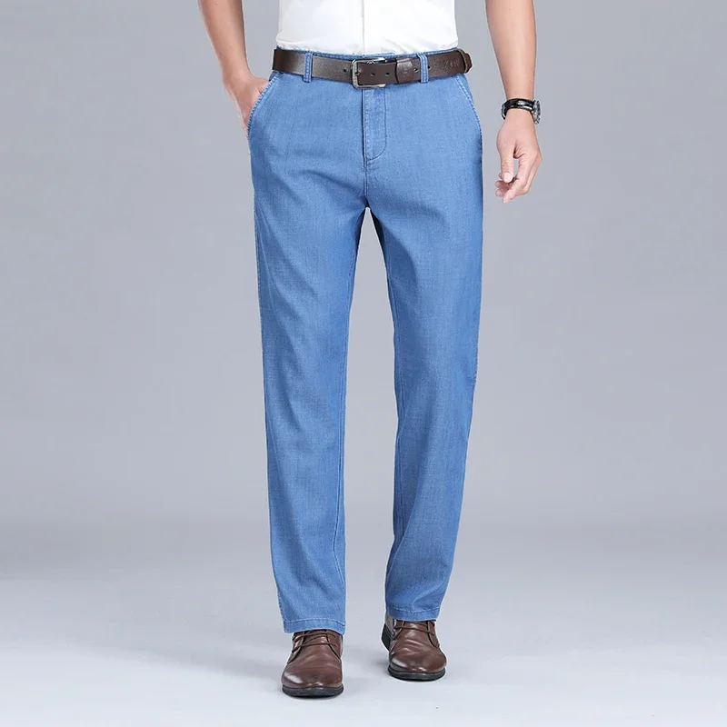2024 neue männer Dünne Lyocell – Men'S Fashion Nova Jeans Bewertung und Preis