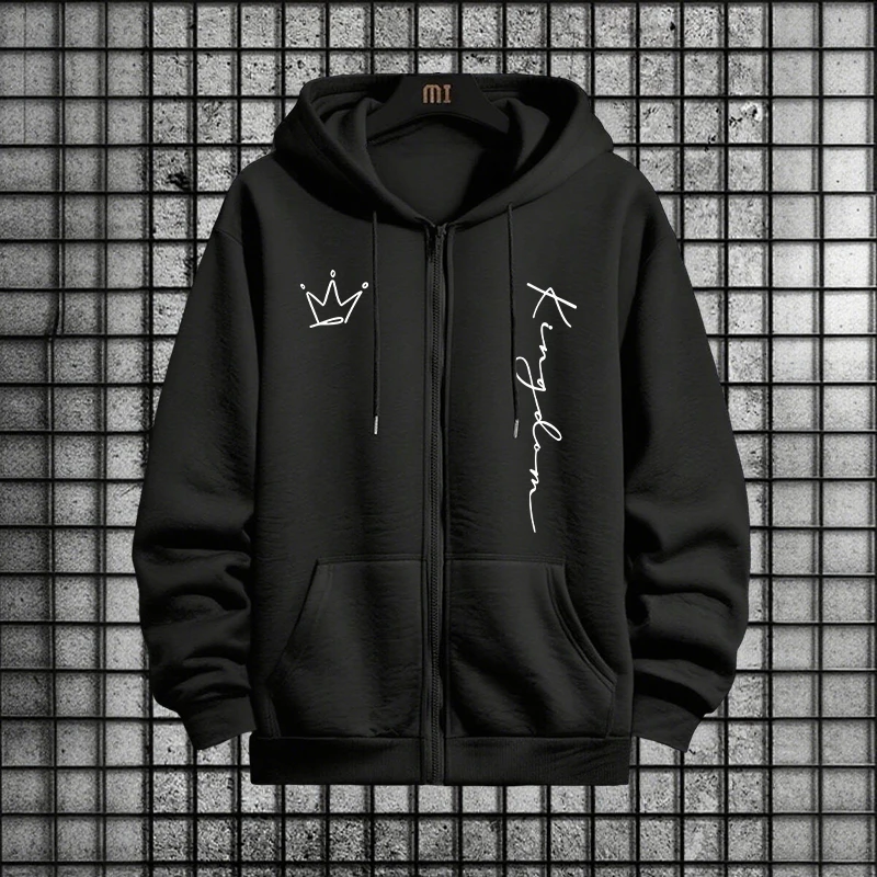 King Letter Print Hoodie und J – Quality Men'S Fashion Bewertung und Preis