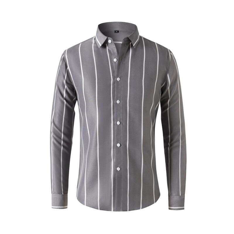 Herren Gestreiftes Hemd Langar – Mens Fashion Dress Bewertung und Preis