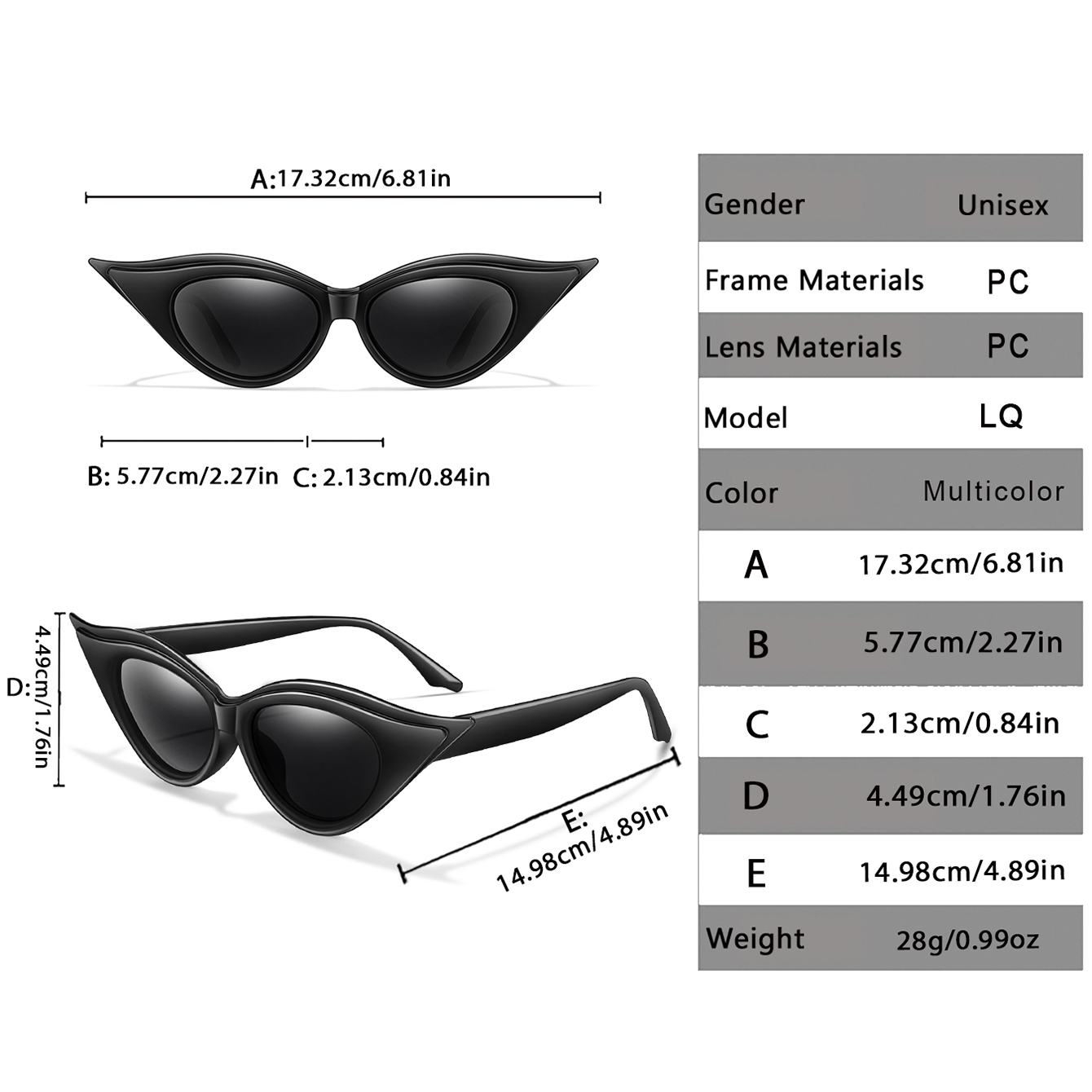 Sexy Cat-Eye-Sonnenbrillen, mo – Men'S Fashion For Hot Weather Bewertung und Preis