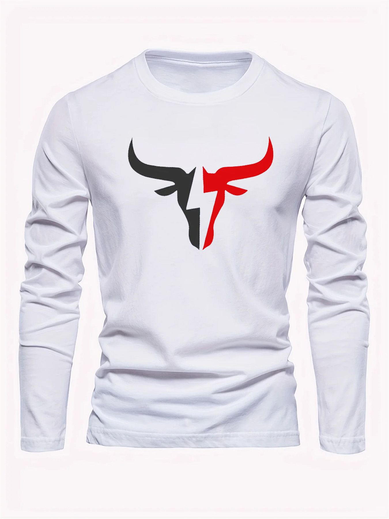 Einfarbiges Herren-Langarm-T-S – Quality Men'S Fashion Bewertung und Preis