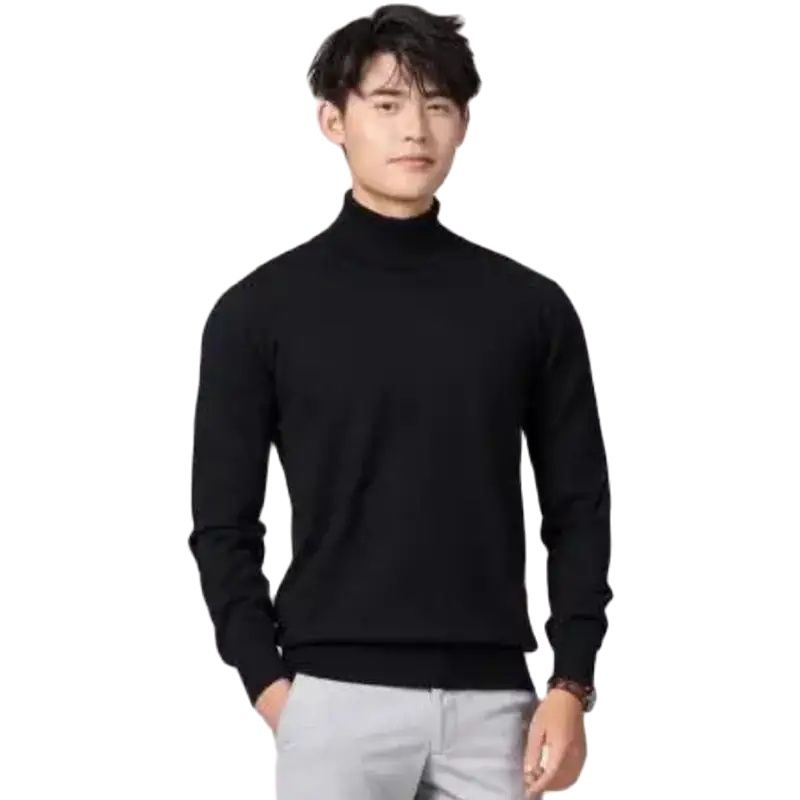 Kaschmir-Rollkragenpullover fü – Turtleneck Sweater Men Bewertung und Preis
