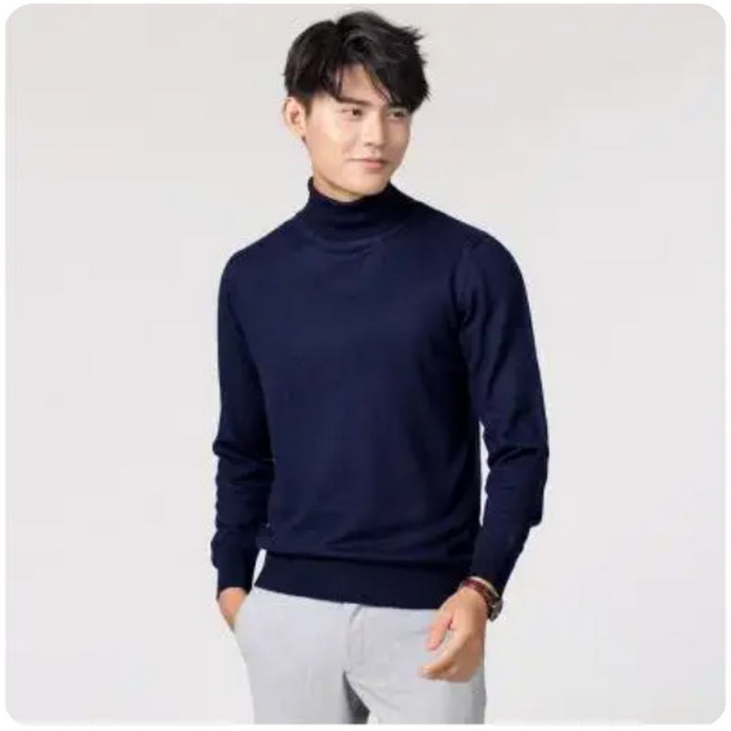 Kaschmir-Rollkragenpullover fü – Turtleneck Sweater Men Bewertung und Preis
