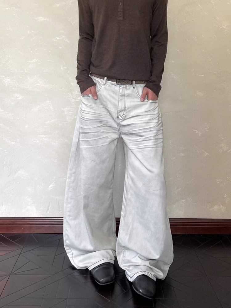 2026 Ropa Y2K Neue Mode Gewasc – Men'S Fashion Nova Jeans Bewertung und Preis