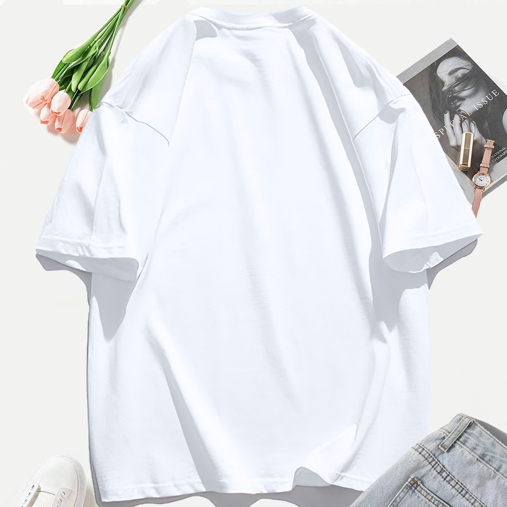 Sommerliche, personalisierte B – Graphic Tee Oversized Bewertung und Preis