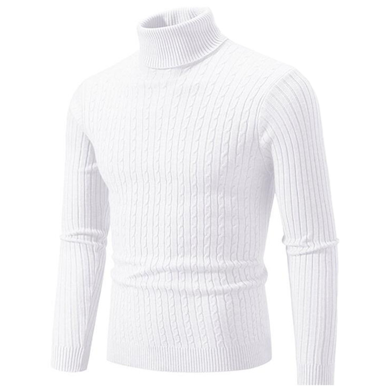 2023 neue Männer Einfarbig Rol – Turtleneck Sweater Men Bewertung und Preis
