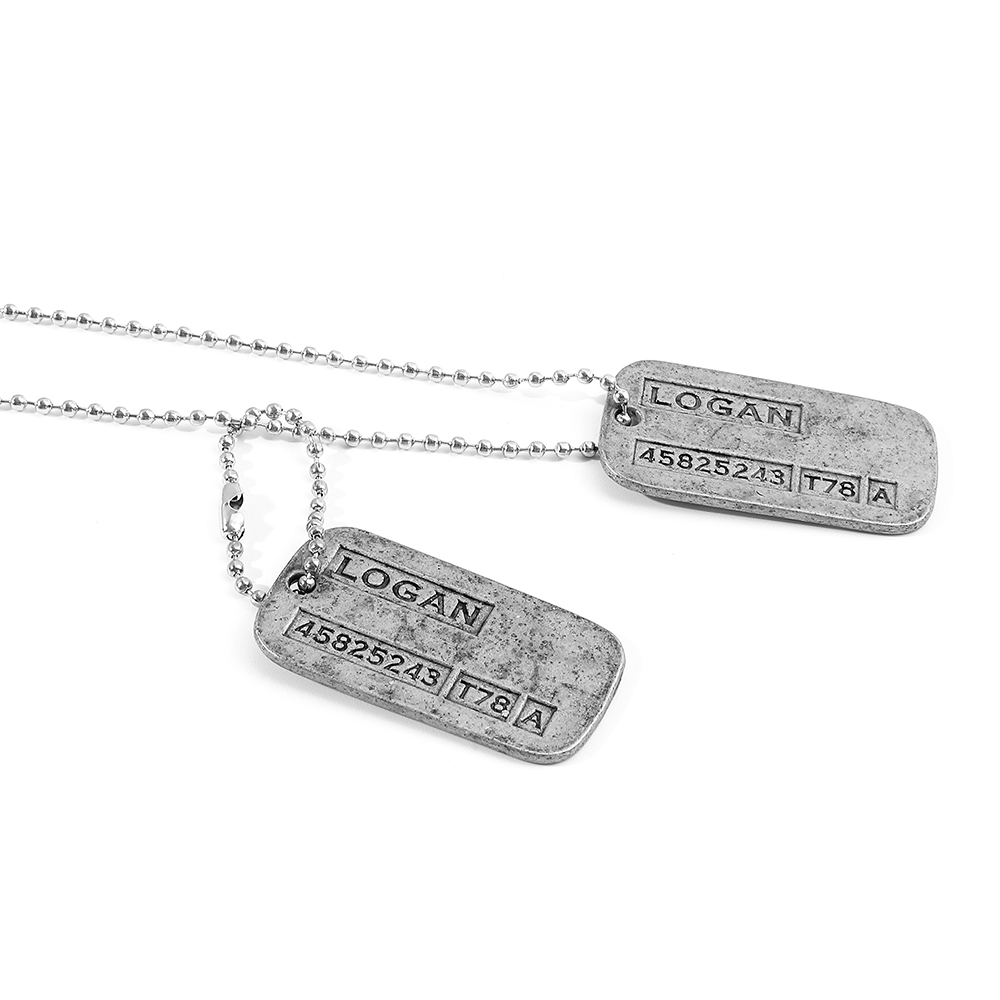 X-Men Wolverine Militärkarten- – Men'S Fashion Necklaces Bewertung und Preis