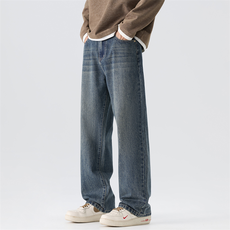 Vintage Wash Jeans für Herren, – Men'S Fashion Nova Jeans Bewertung und Preis