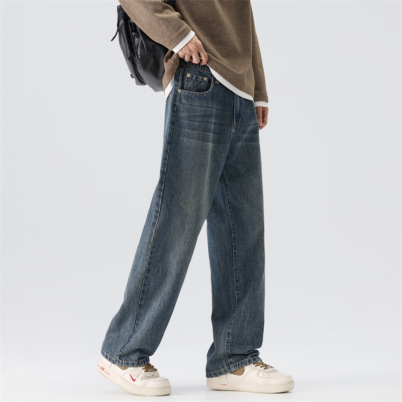 Vintage Wash Jeans für Herren, – Men'S Fashion Nova Jeans Bewertung und Preis