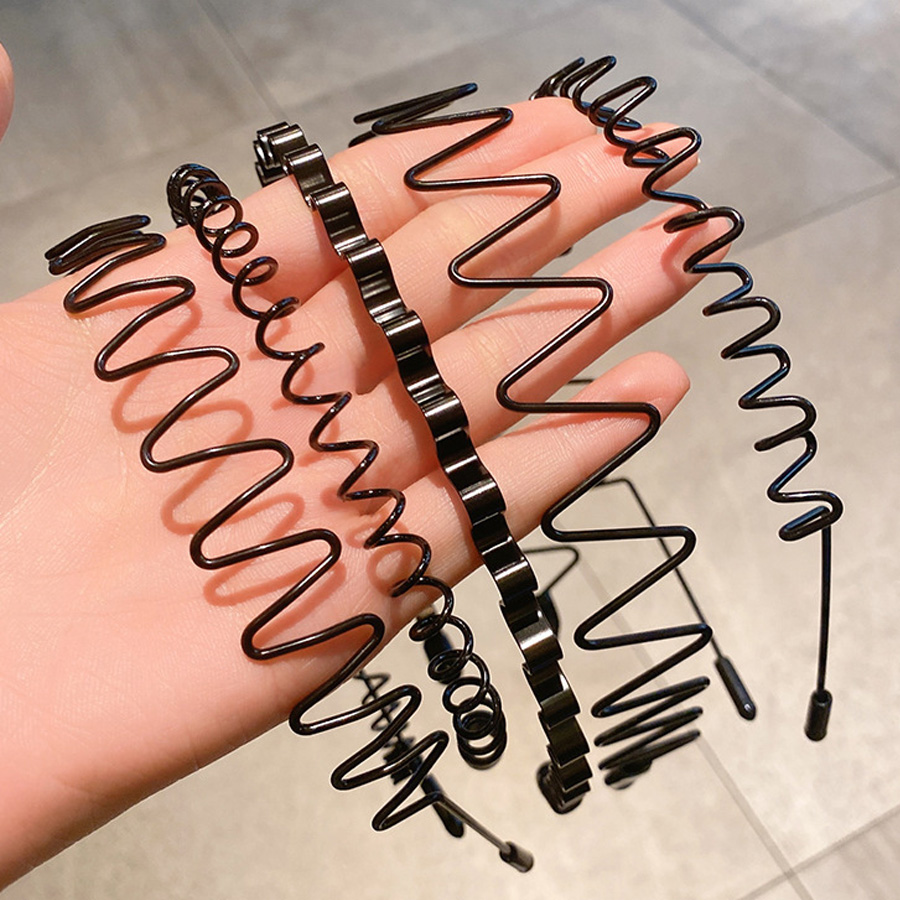 2-5Pcs Wellenförmige Haarband  – Men Fashion Hair Style Bewertung und Preis