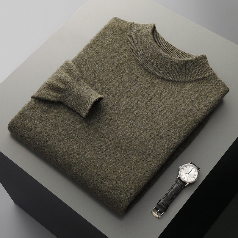 Herbst- und Winter-Herrenpullo – Turtleneck Sweater Men Bewertung und Preis
